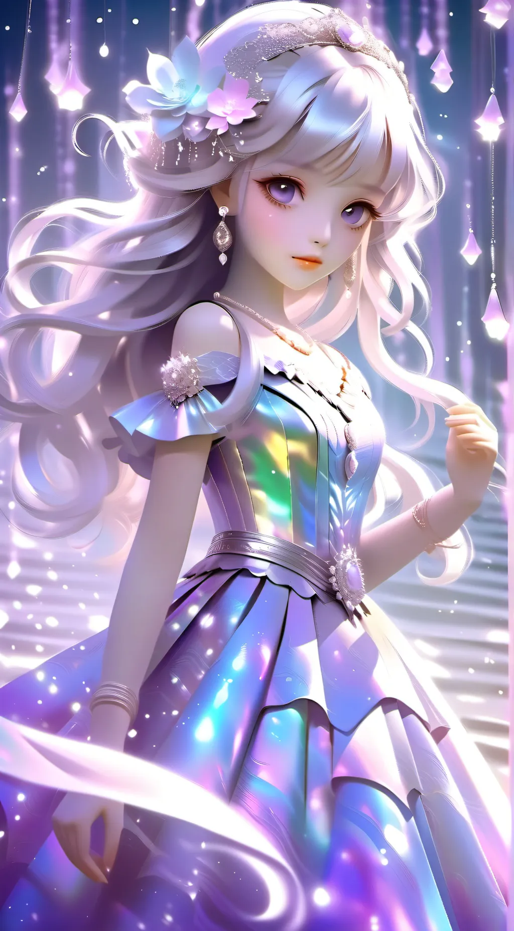 ai character: Aria background