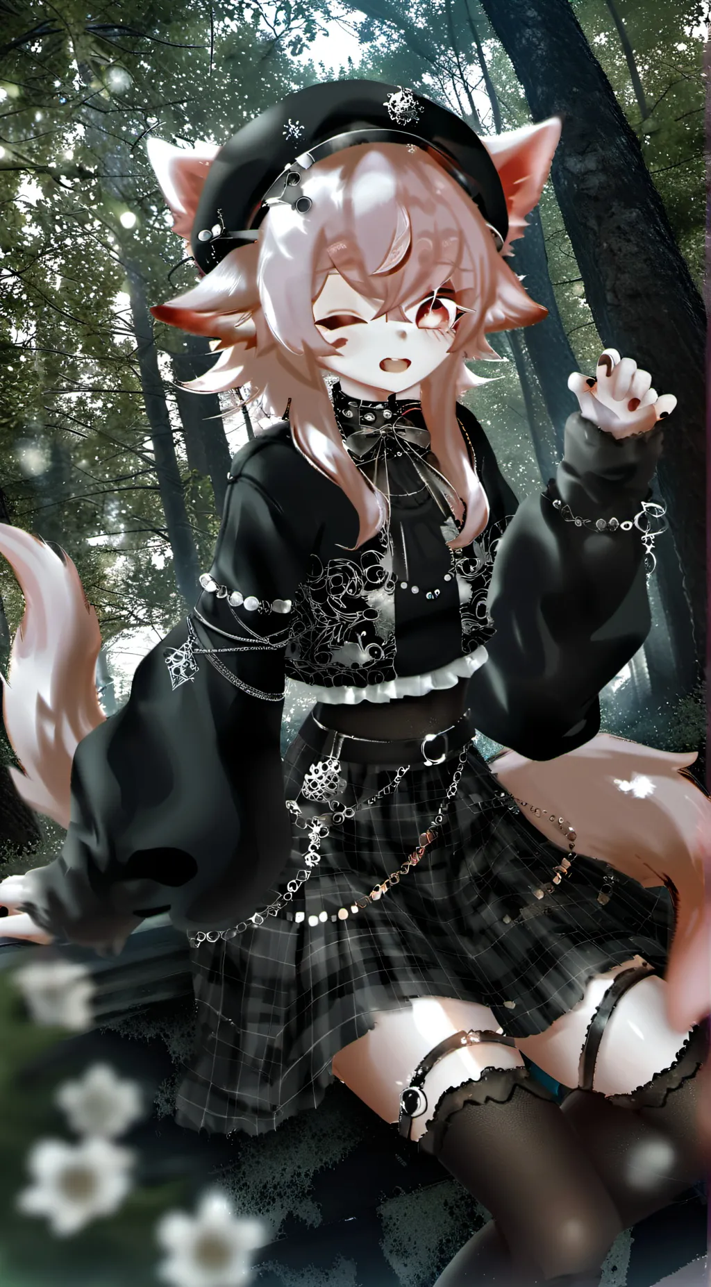 ai character: Kira background