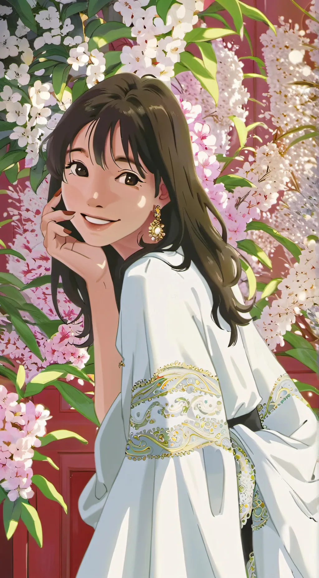 ai character: Princess Aoi  background