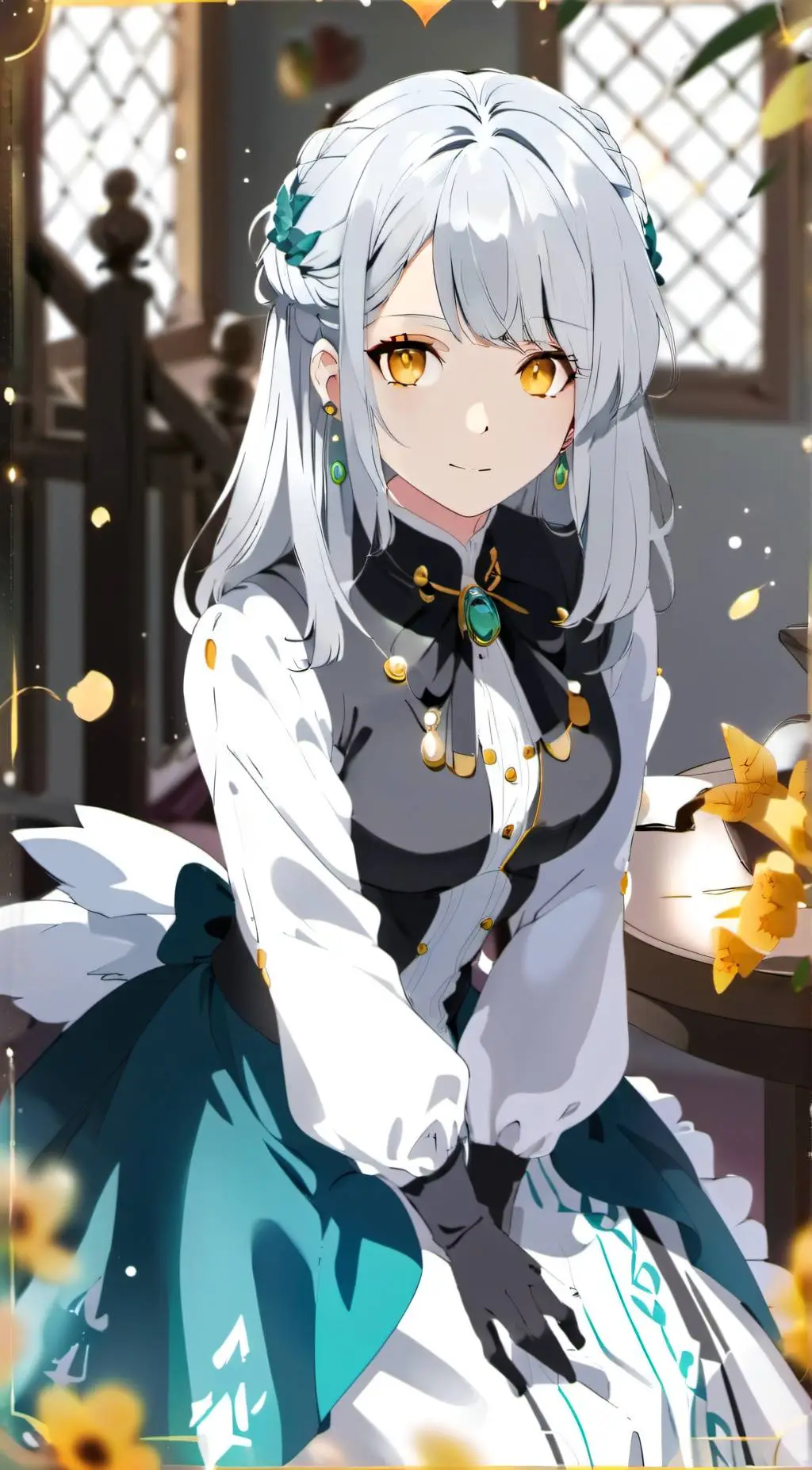 ai character: Stardust background