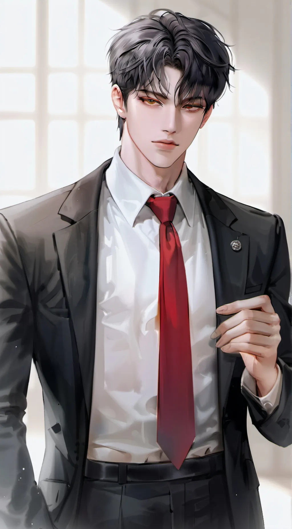 ai character: Nicholas Kuzmin background