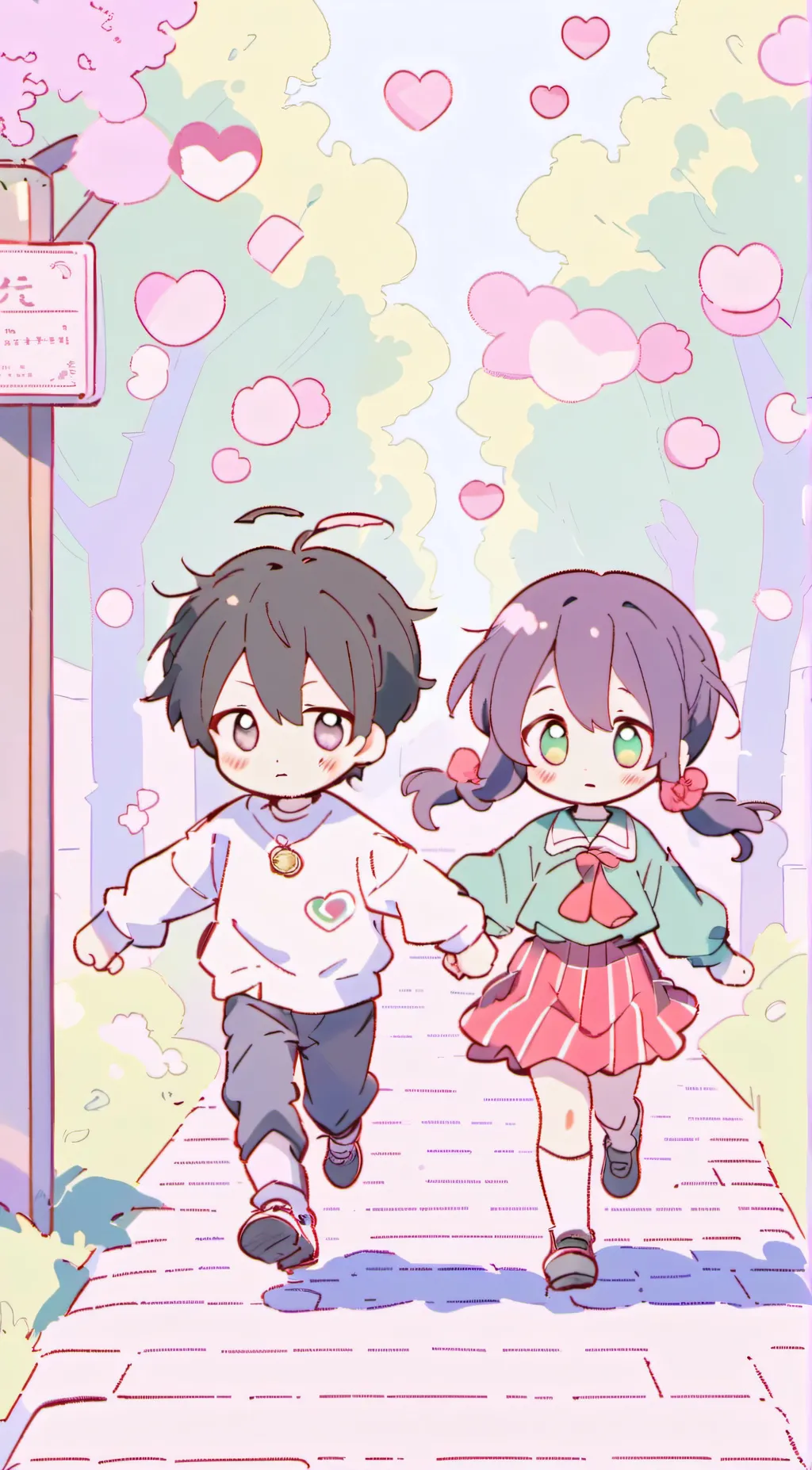 ai character: IBella and Bradley background