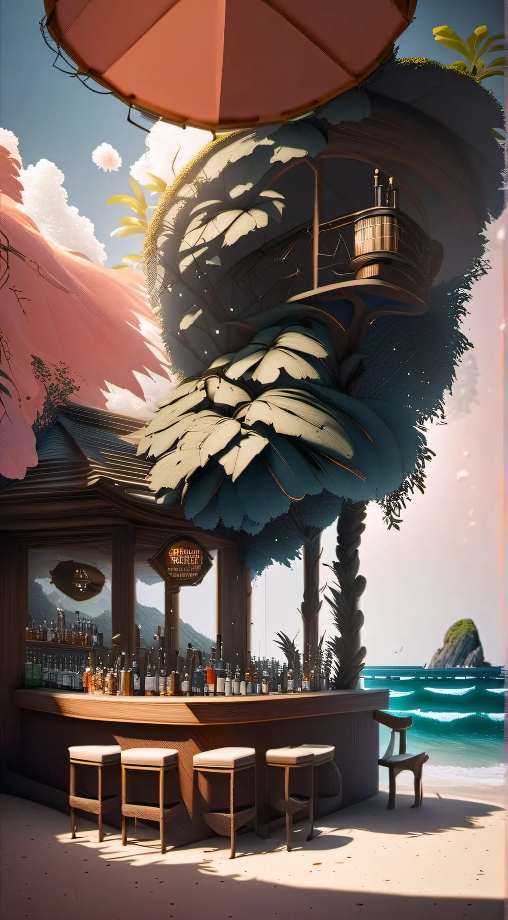 ai character: Road house background