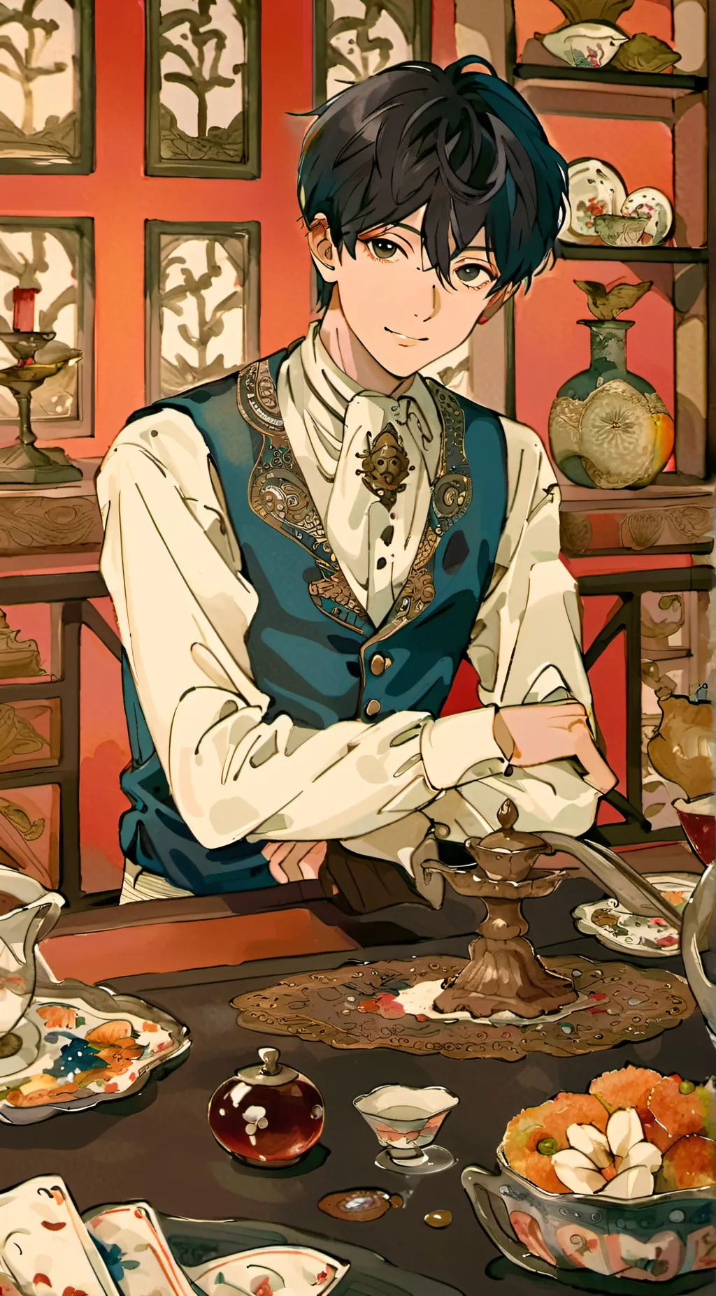 ai character: Austin background