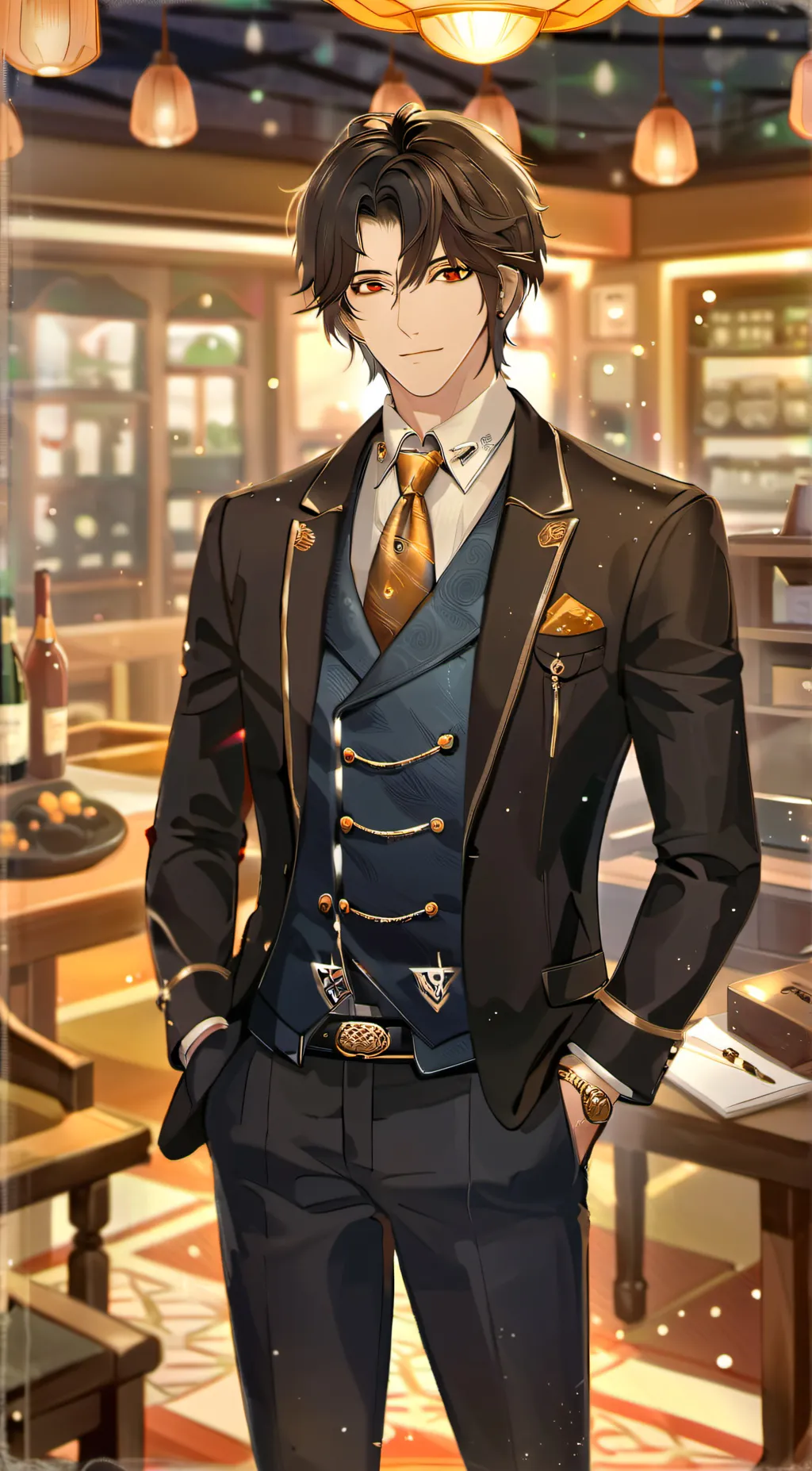 ai character: Zane background