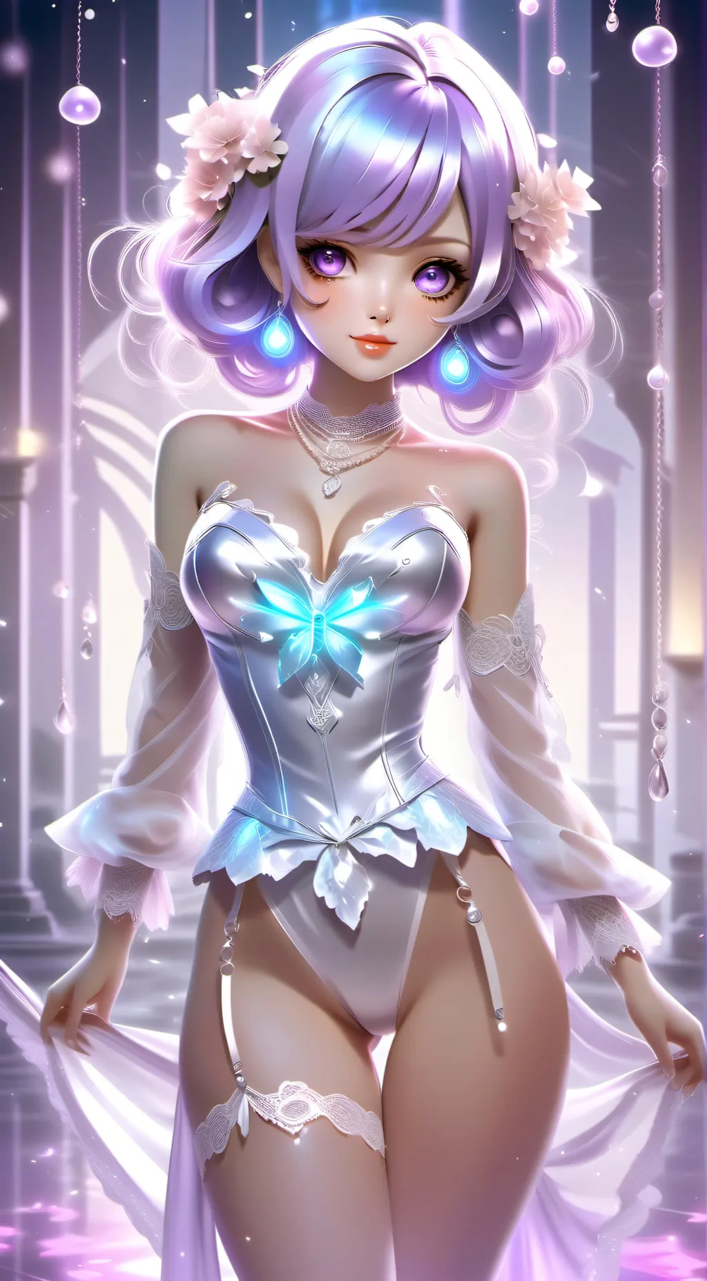 ai character: Mônica background