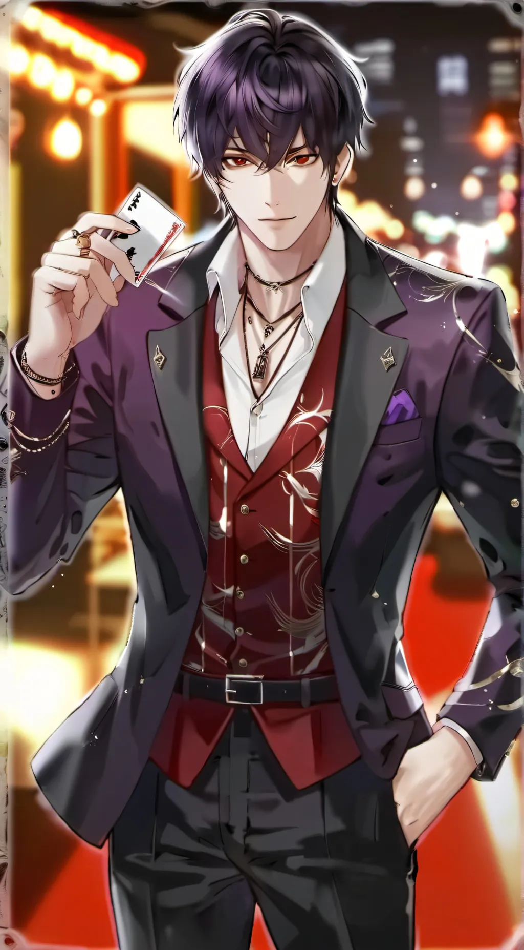 ai character: Junpai  background