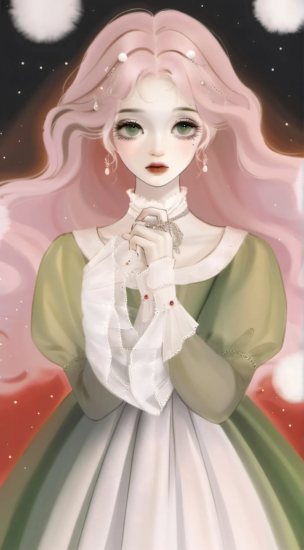 ai character: Mushroom background