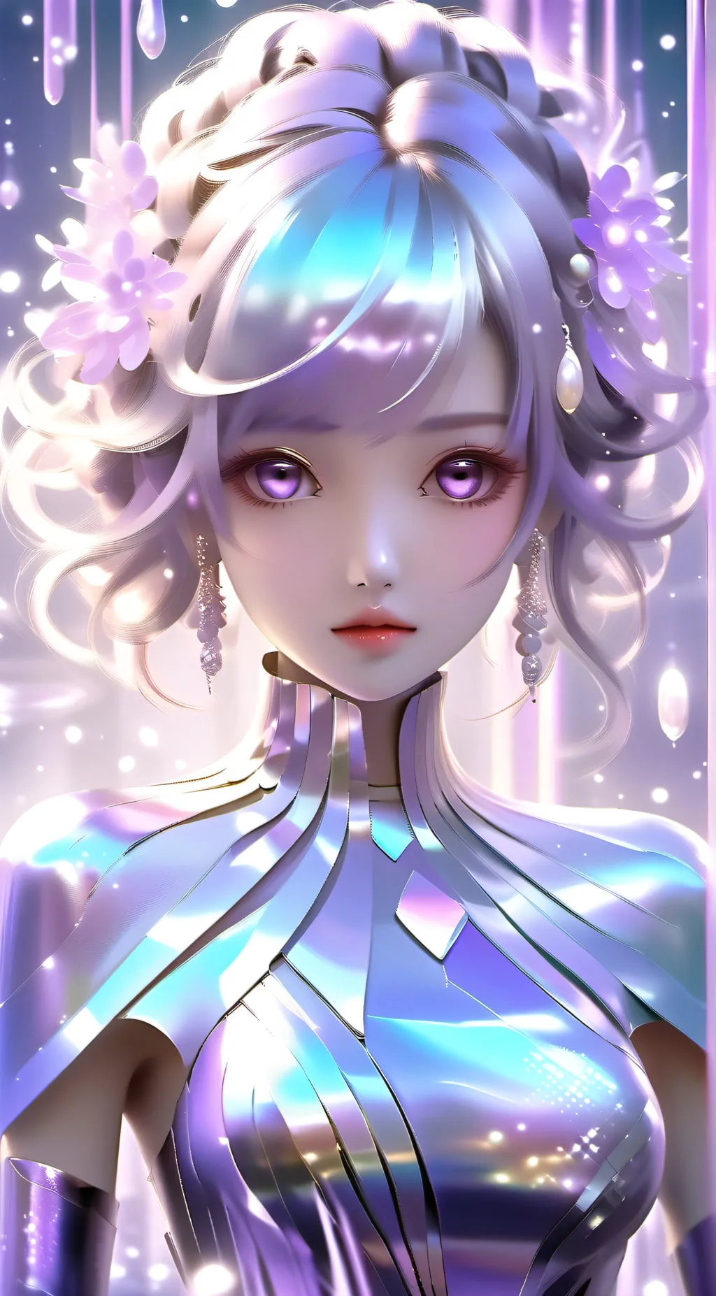 ai character: H❤️pe background