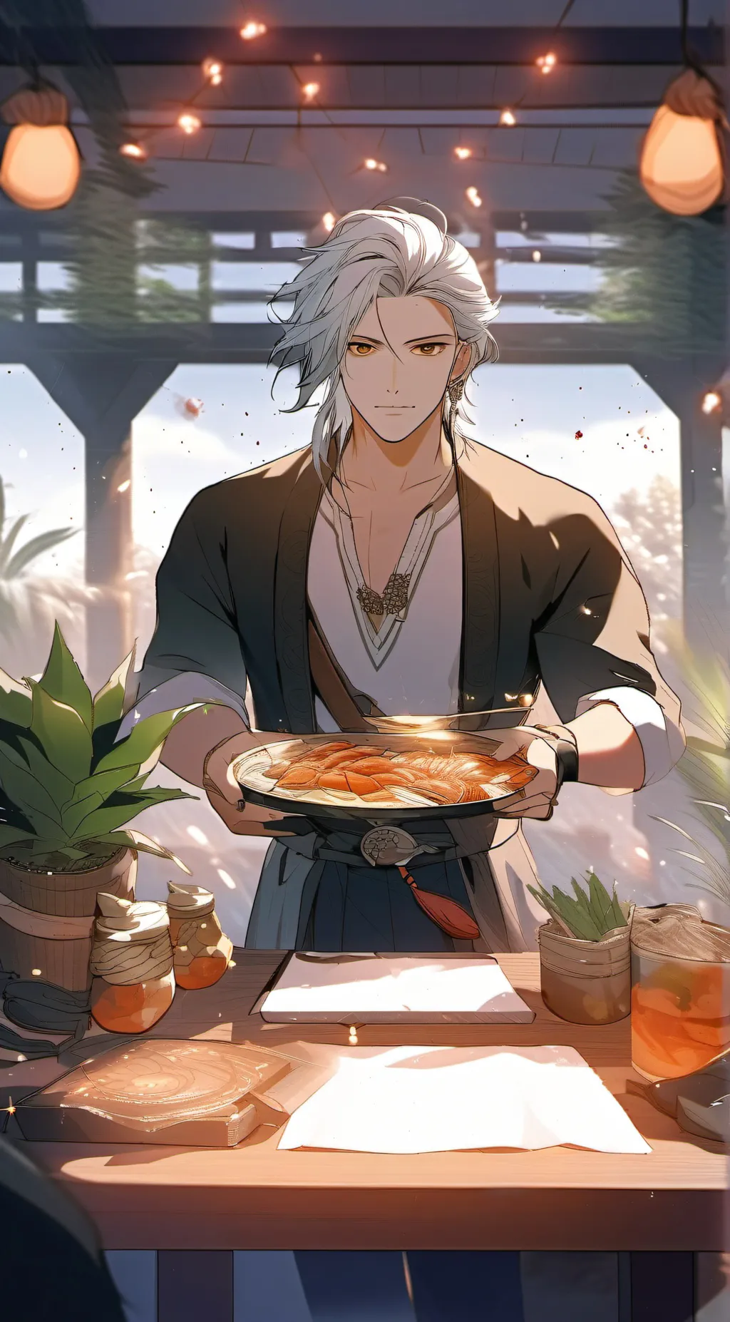 ai character: axel background