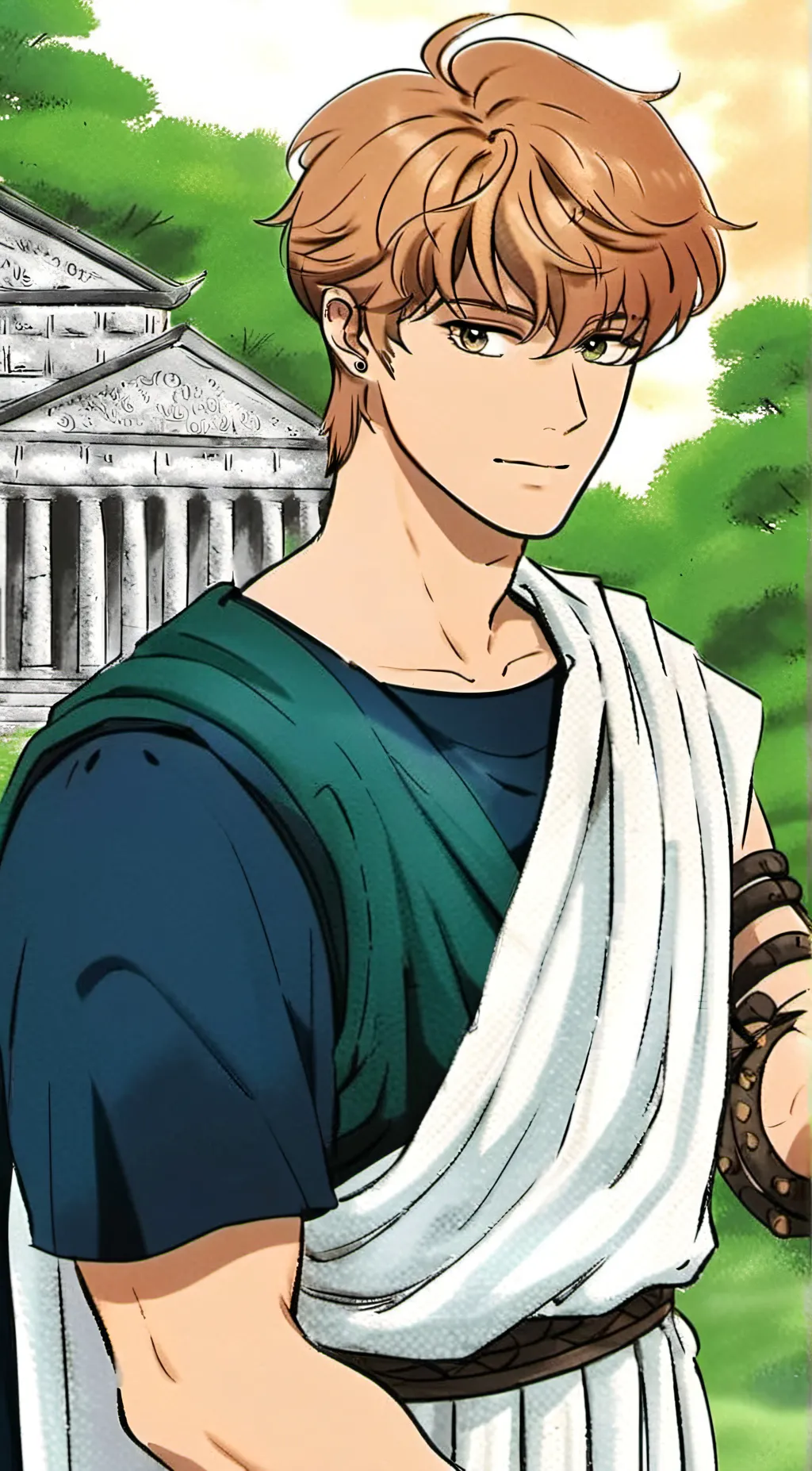 ai character: Lucius Gaius Forma background