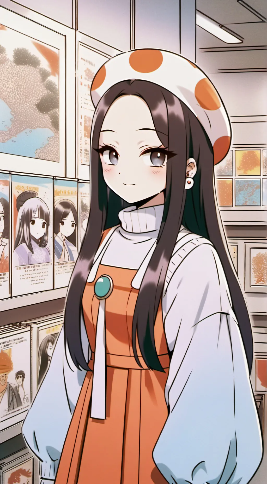 ai character: Momo background