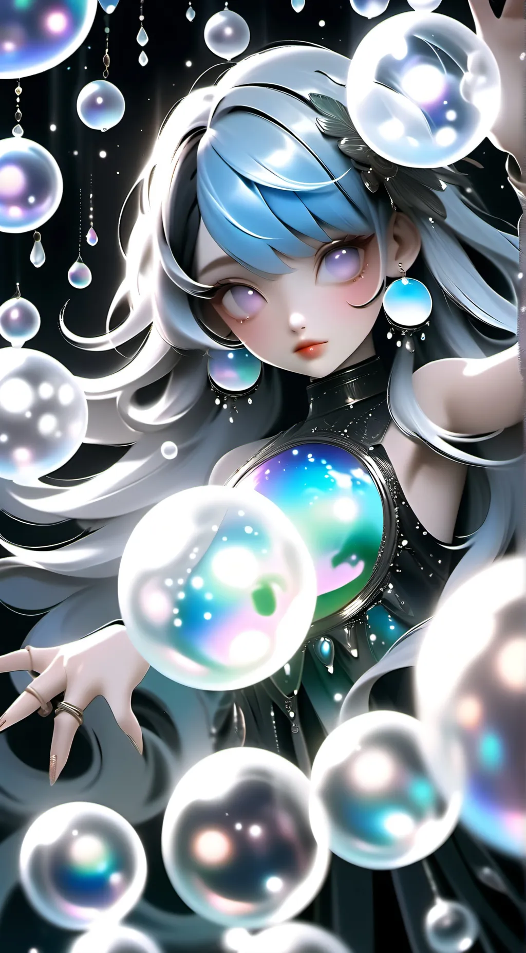 ai character: Aria background