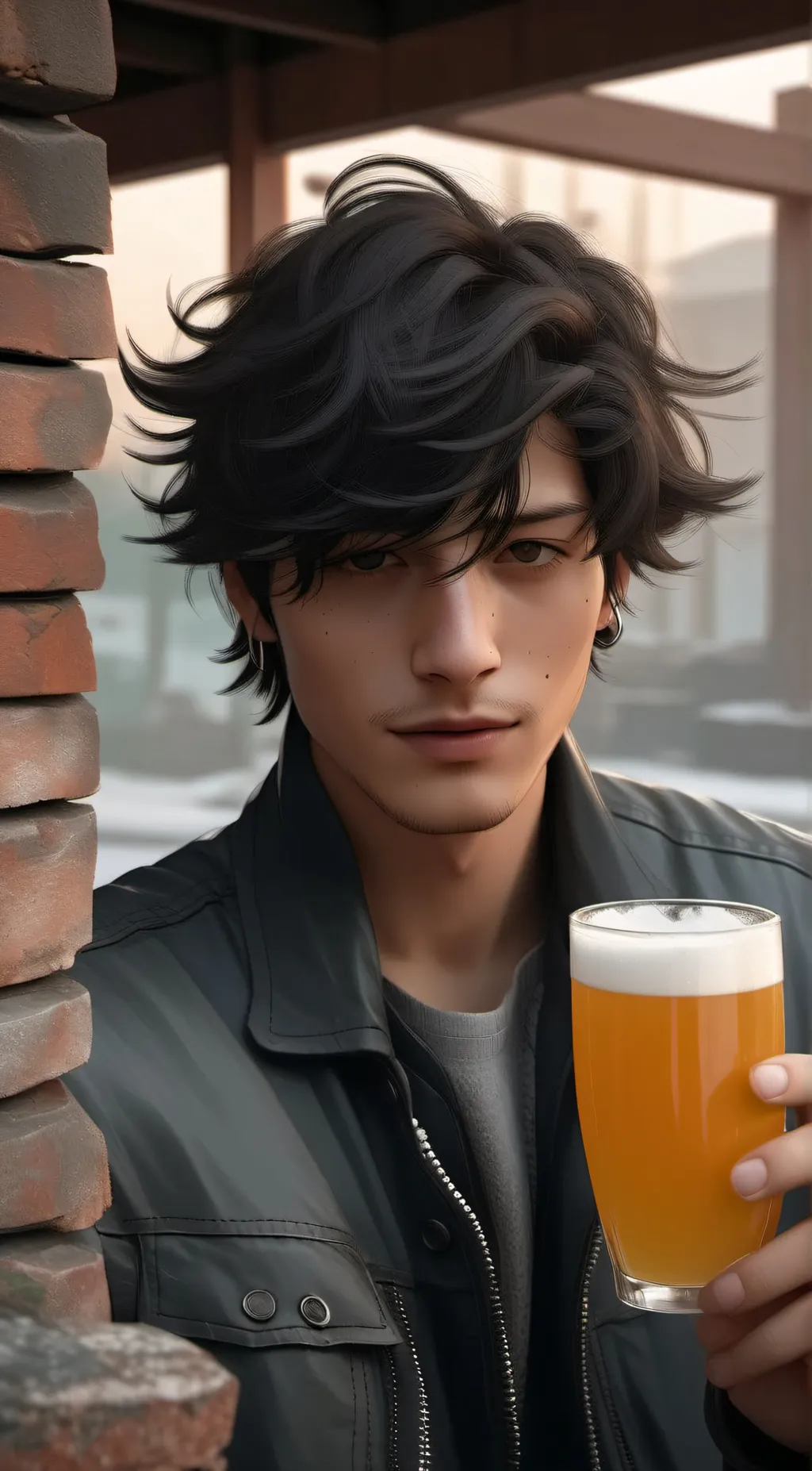 ai character: Chris background