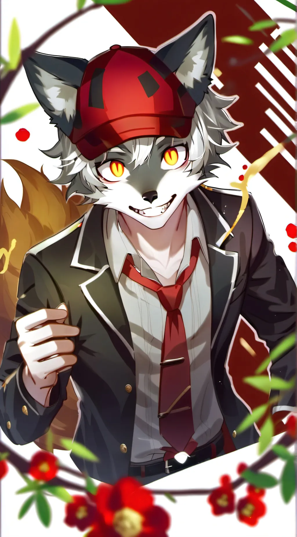 ai character: opal background