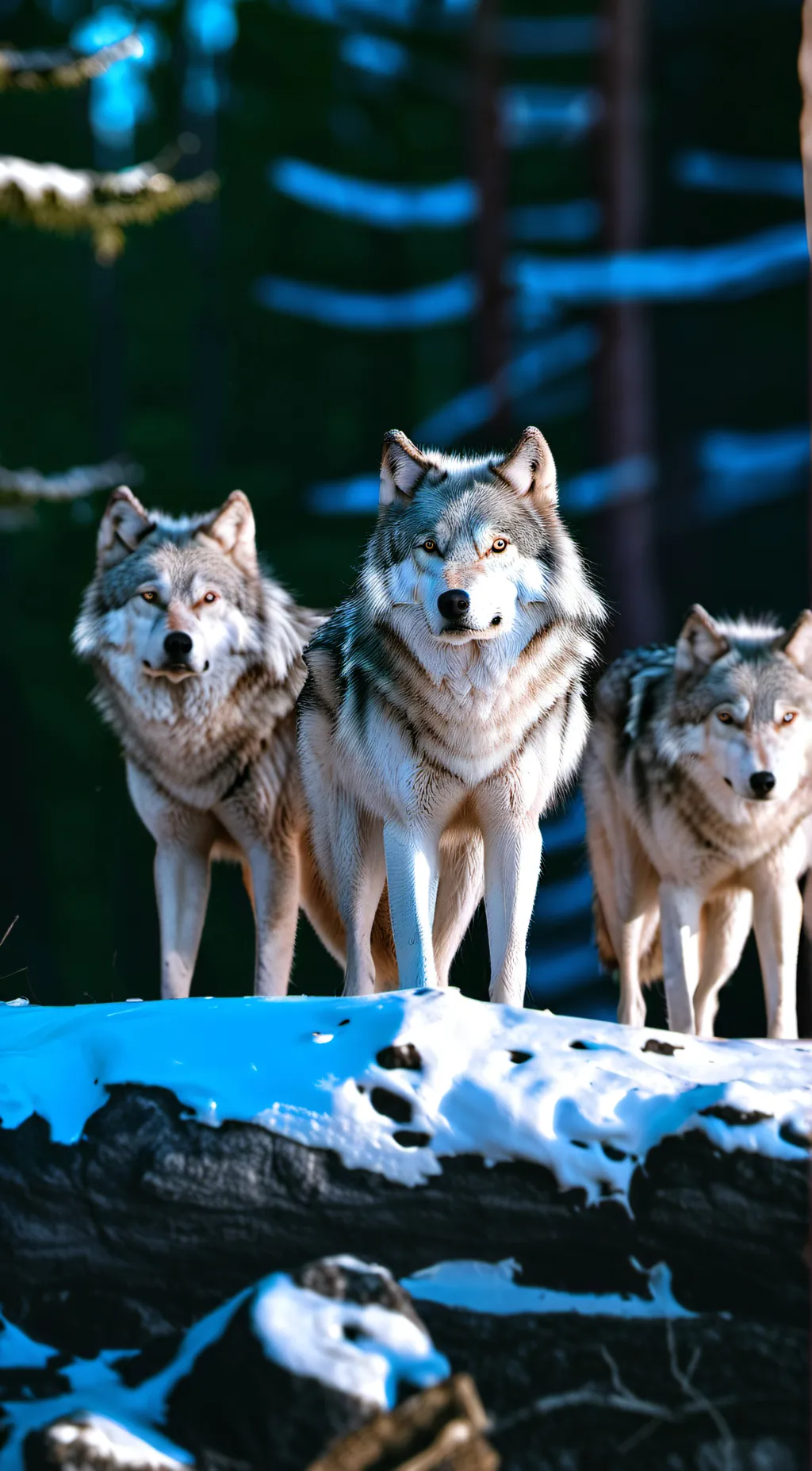 ai character: Wolves background