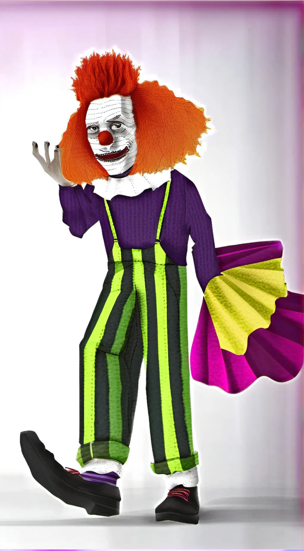 ai character: Poor George  background