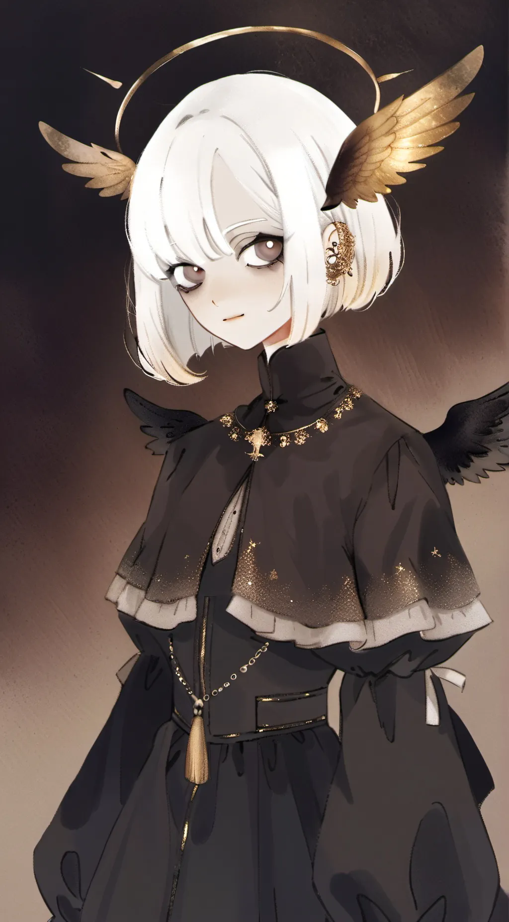 ai character: Lute (HazbinHotel) background