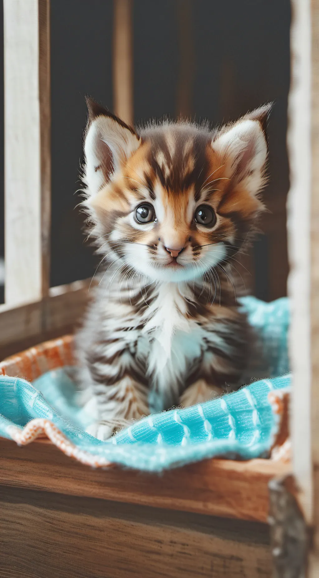 ai character: Baby kitten background