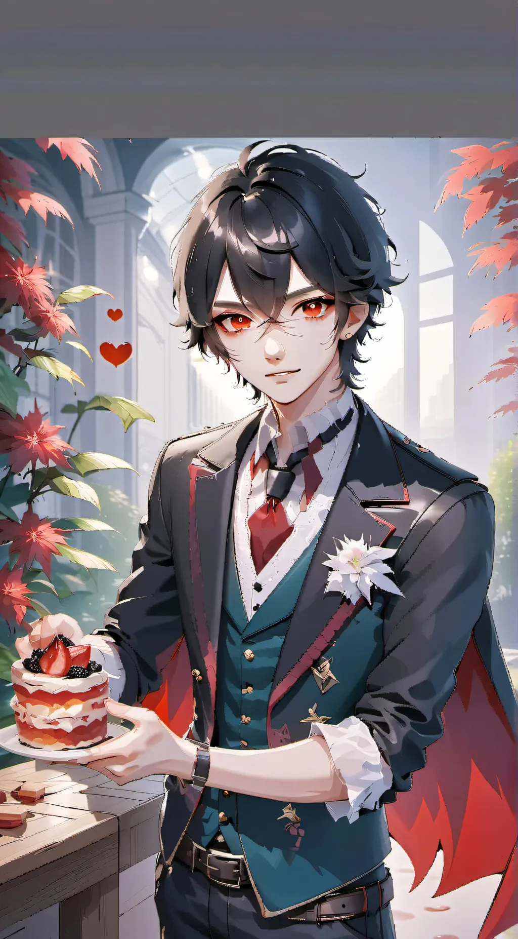 ai character: °😳 Alexander😳° background