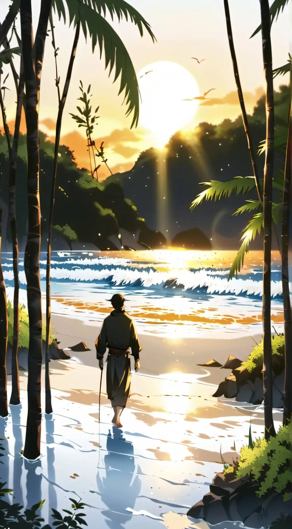 Talkie AI - Chat with mha beach vacation