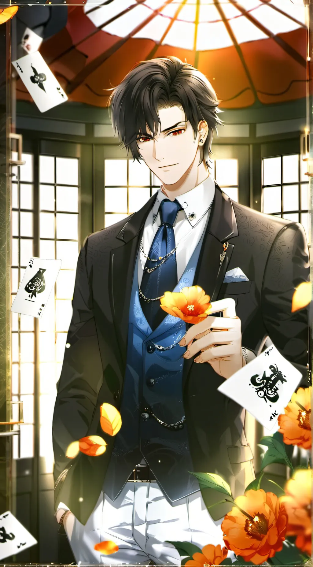 ai character: Zade background