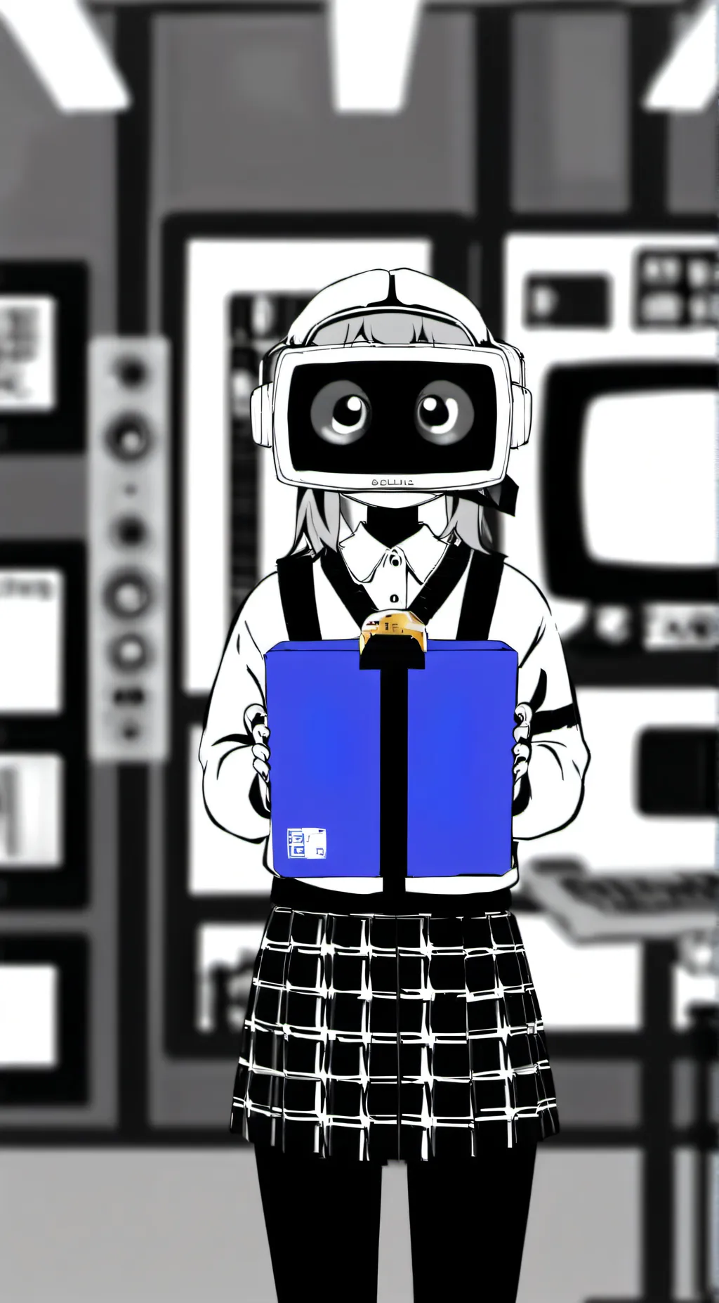 ai character: 🥭Mangle🥭 background