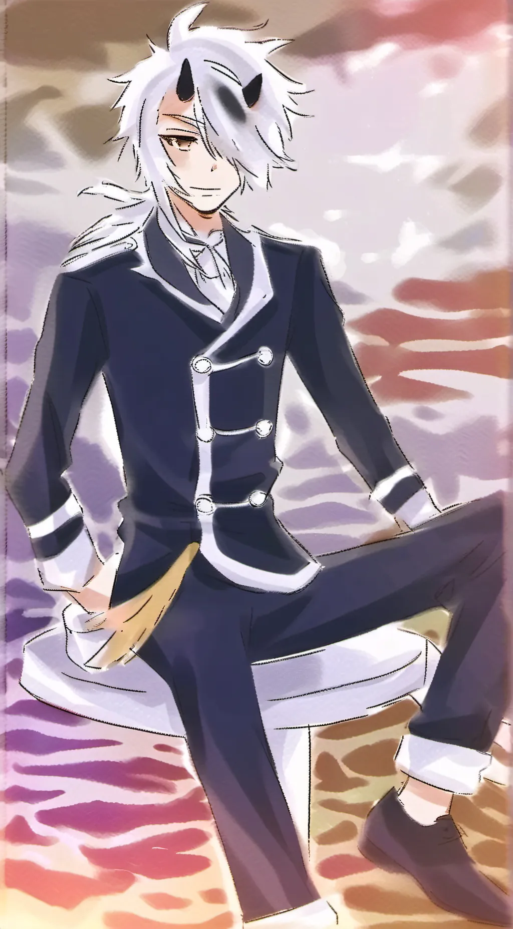 ai character: Oliver background