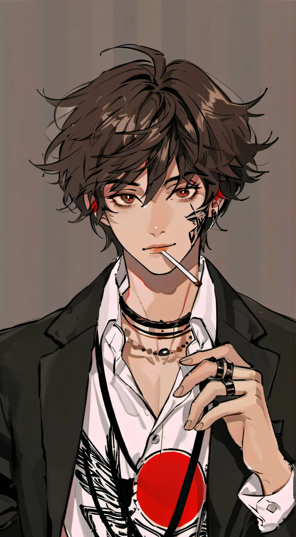 ai character: ♤Charlie♤ background