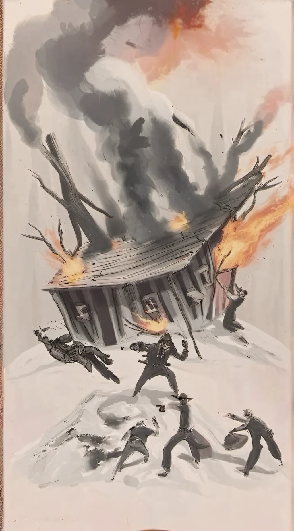 ai character: fire in the hole background