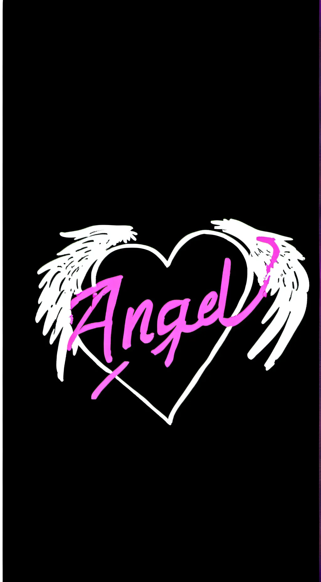 ai character: angel background