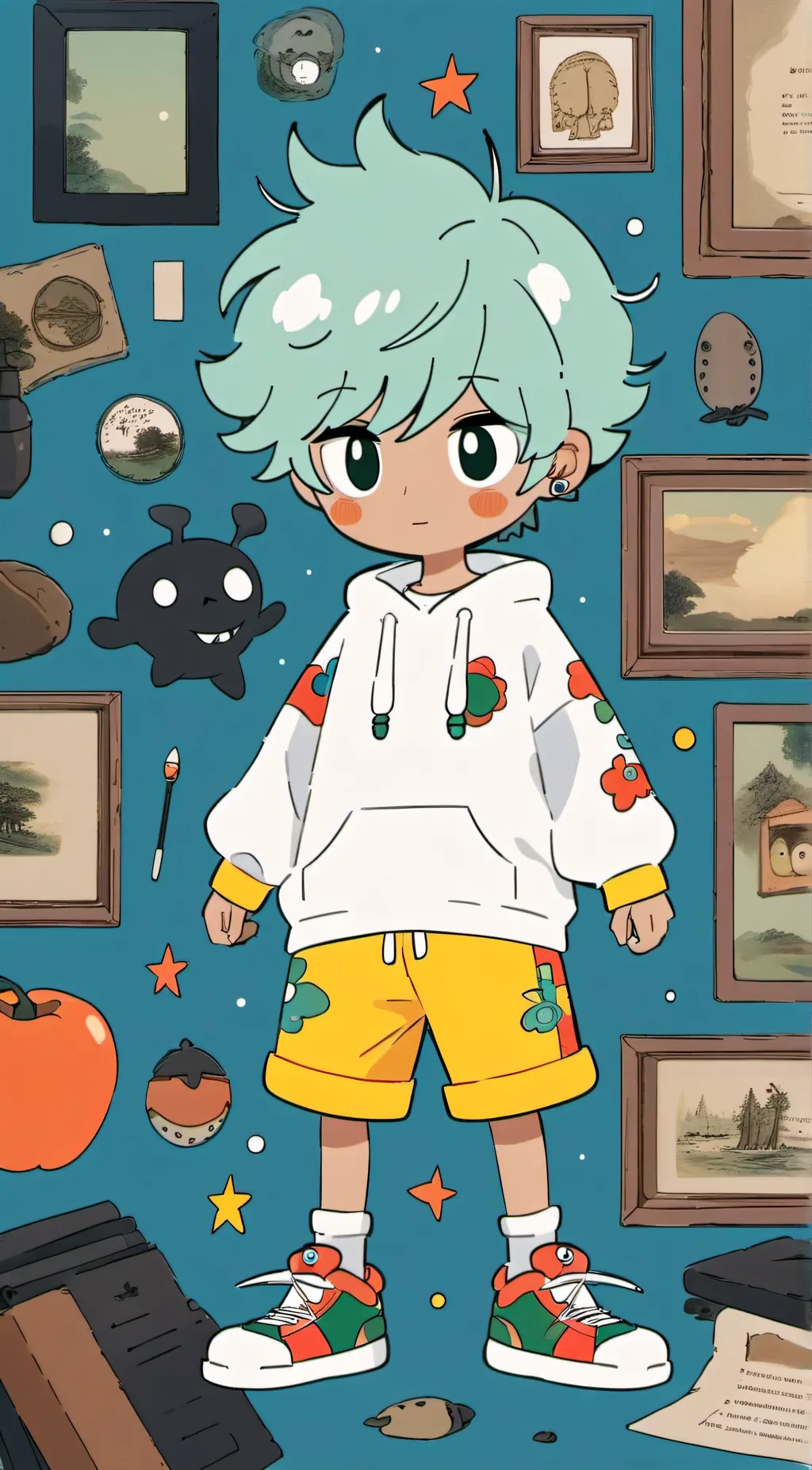 ai character: dumblilalien background