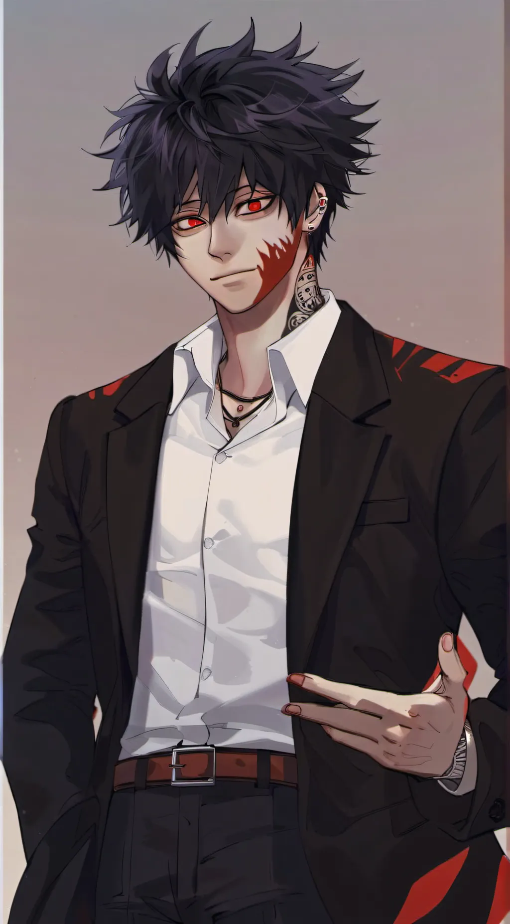 ai character: ~°Dabi°~ background