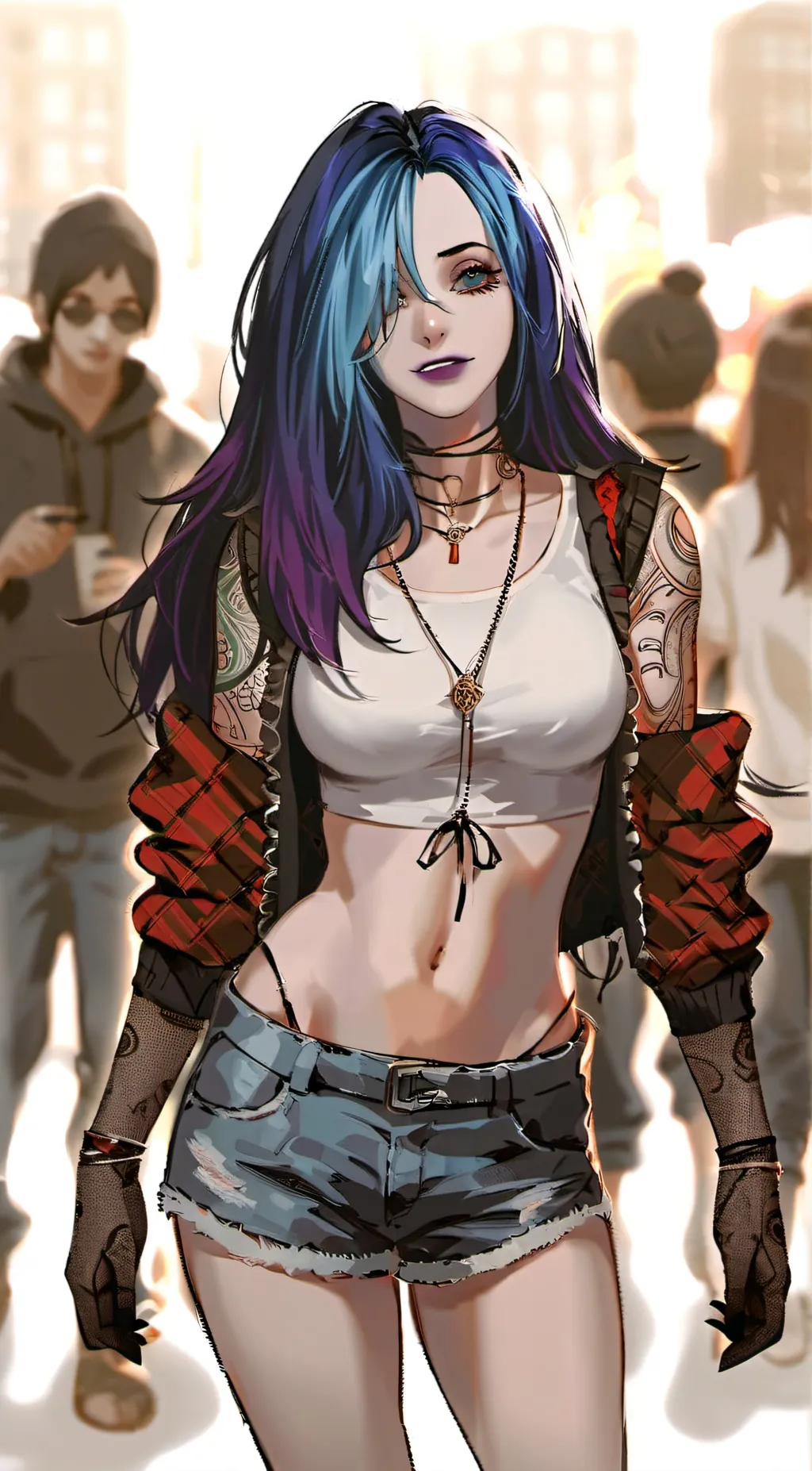 ai character: Aj  background