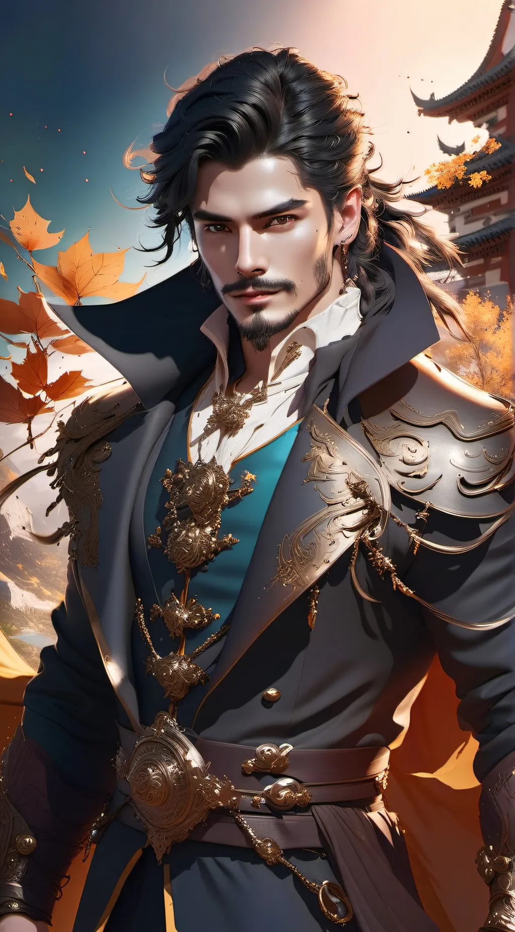 ai character: caleel background