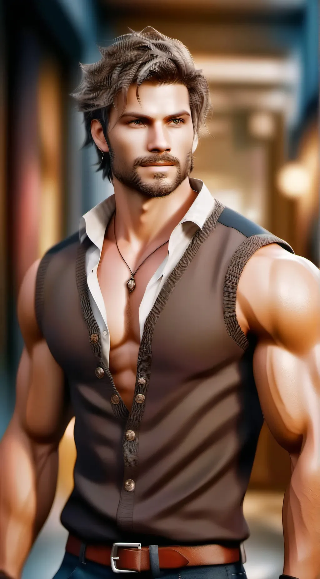 ai character: Jackson  background