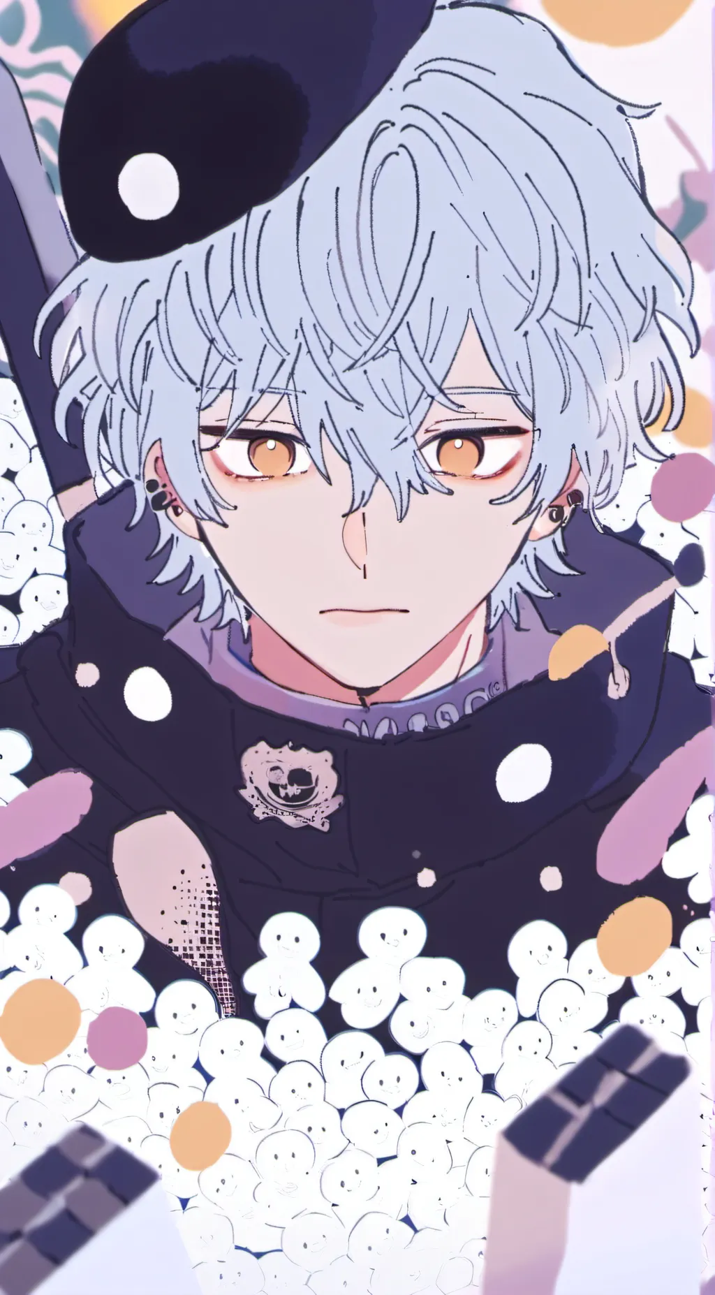 ai character: Milo  background