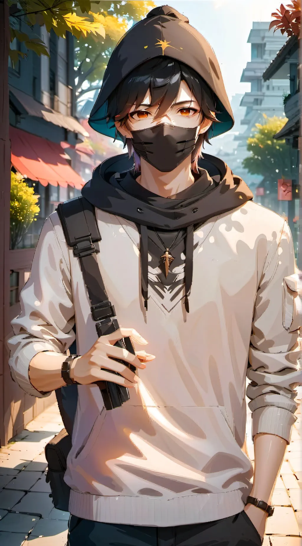 ai character: School shooter background