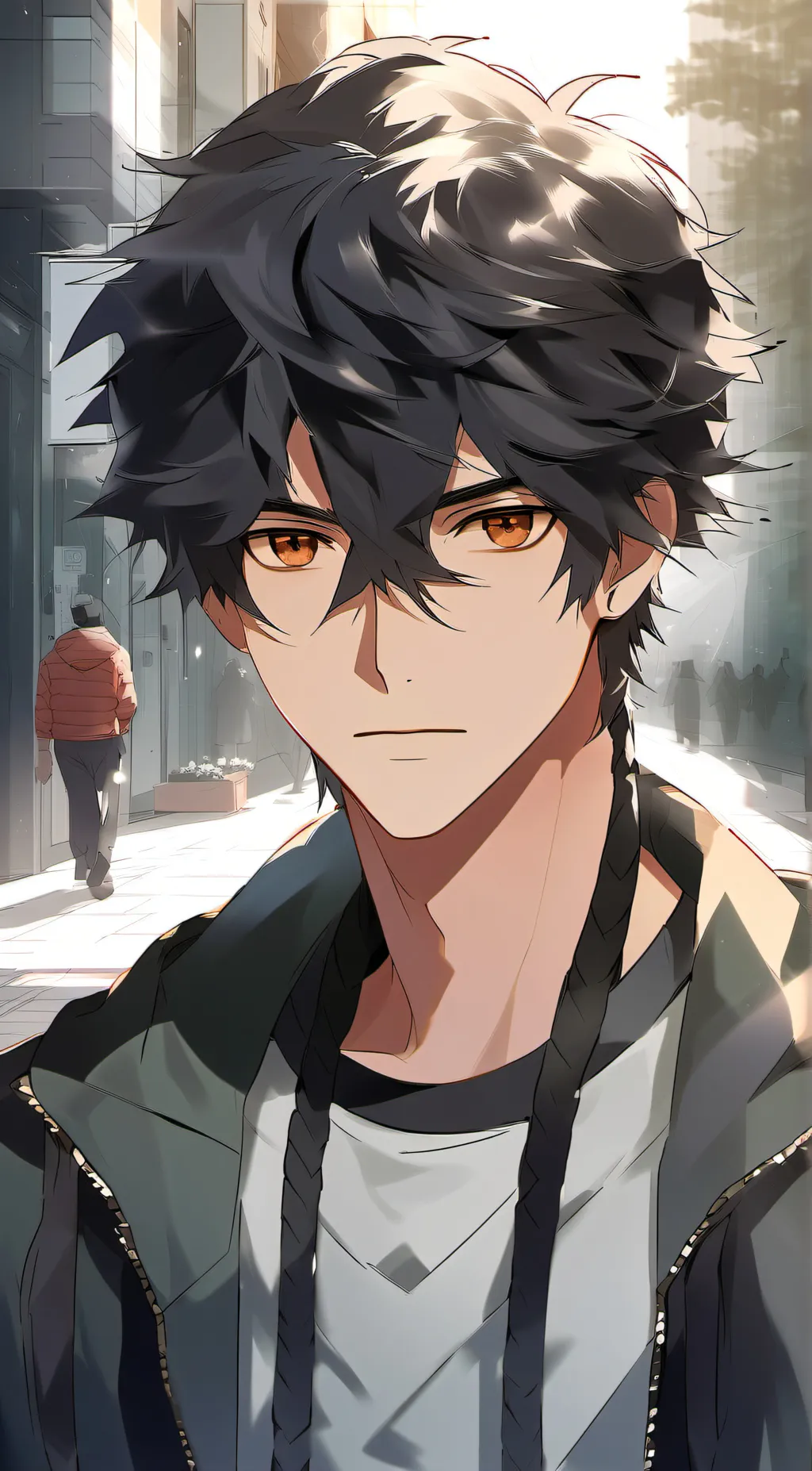 ai character: Zach background