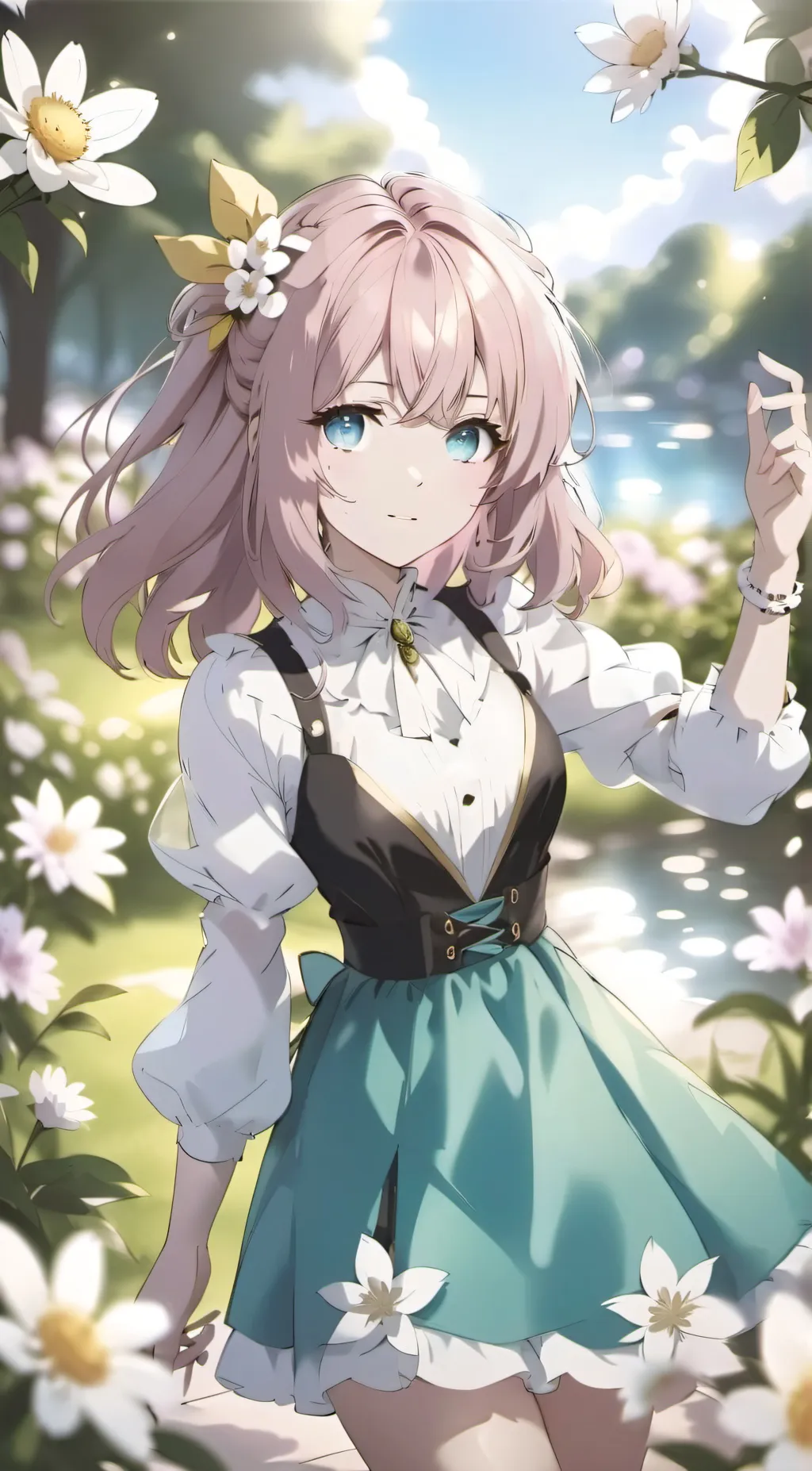 ai character: ella background