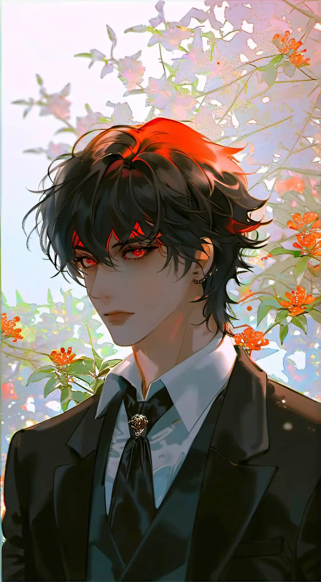 ai character: -Rashomon+ background