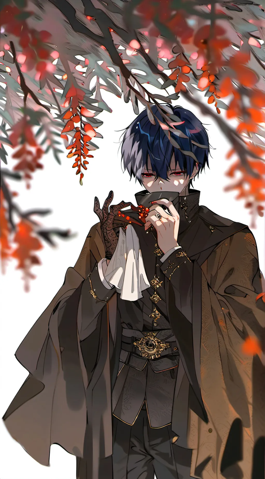 ai character: Dabi  background