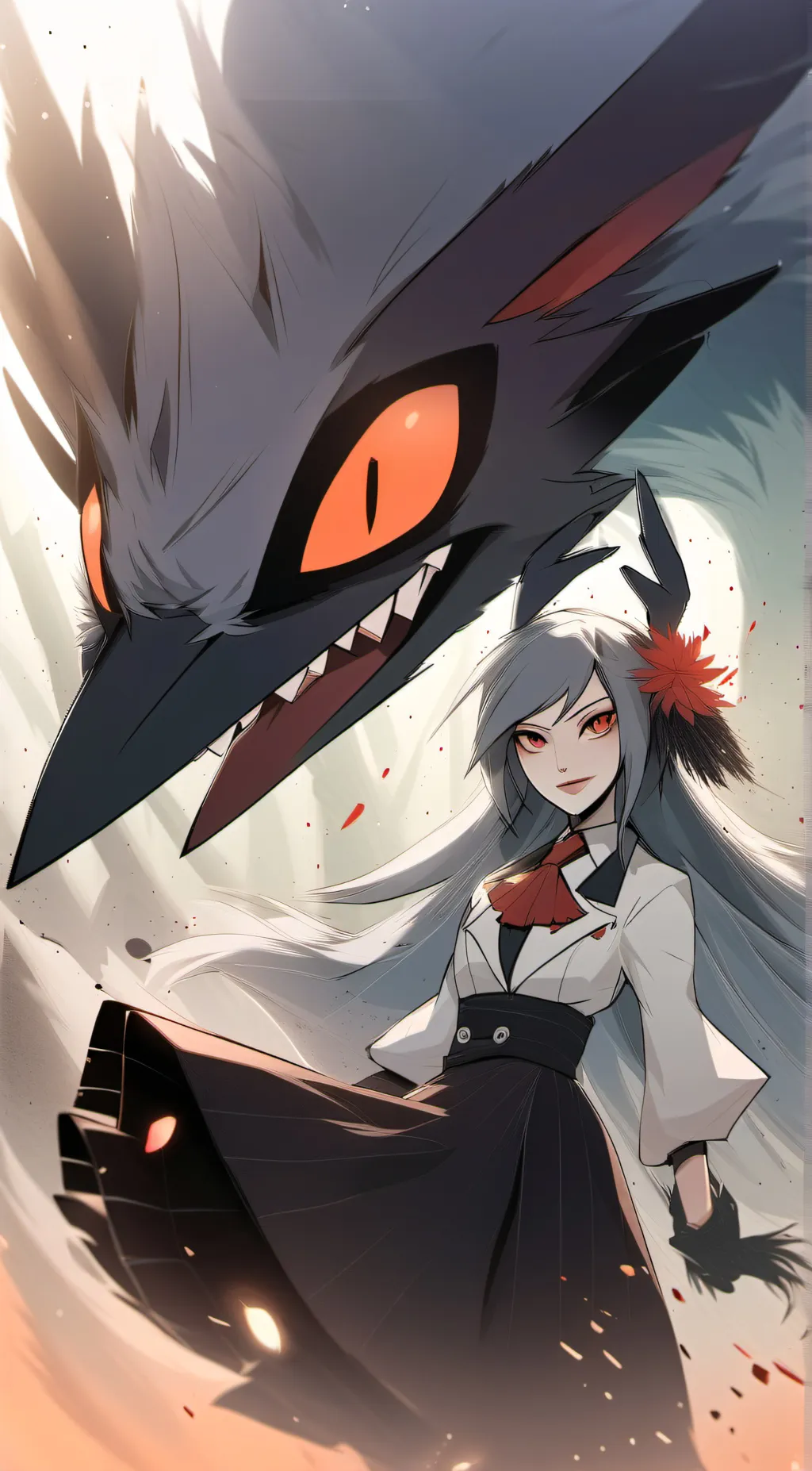 ai character: film hazbin background