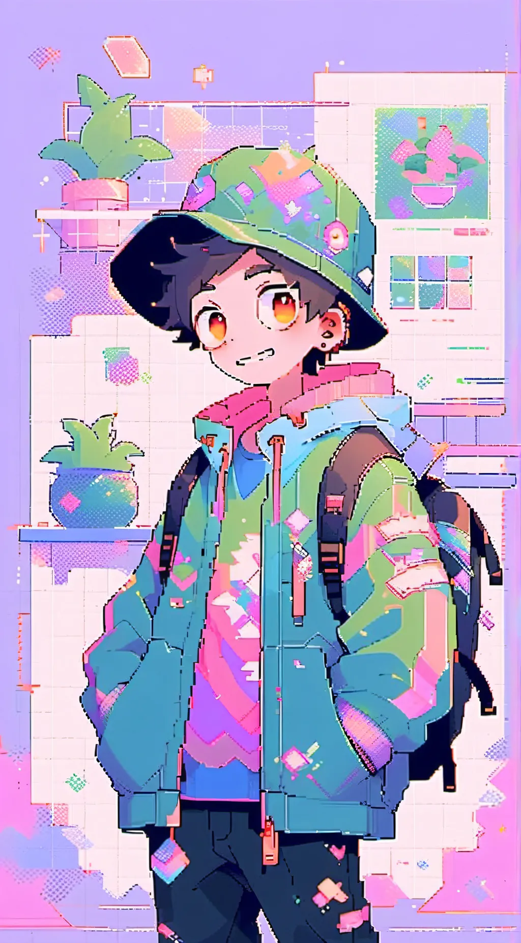 ai character: 🦉 background