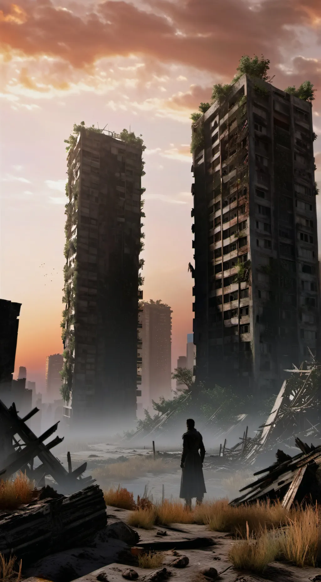 ai character: Hh apocalypse! background