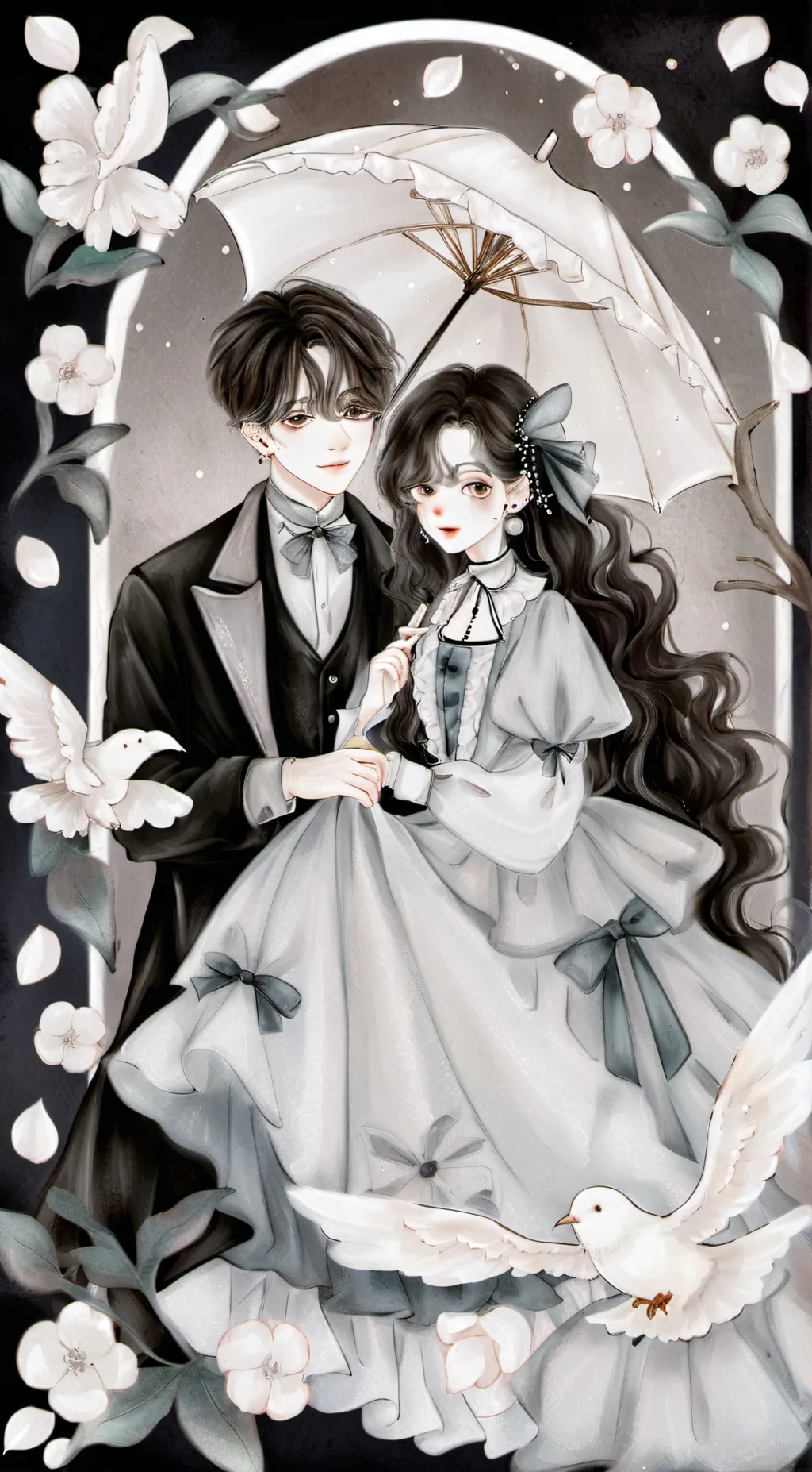 ai character: Antony and Jennife background