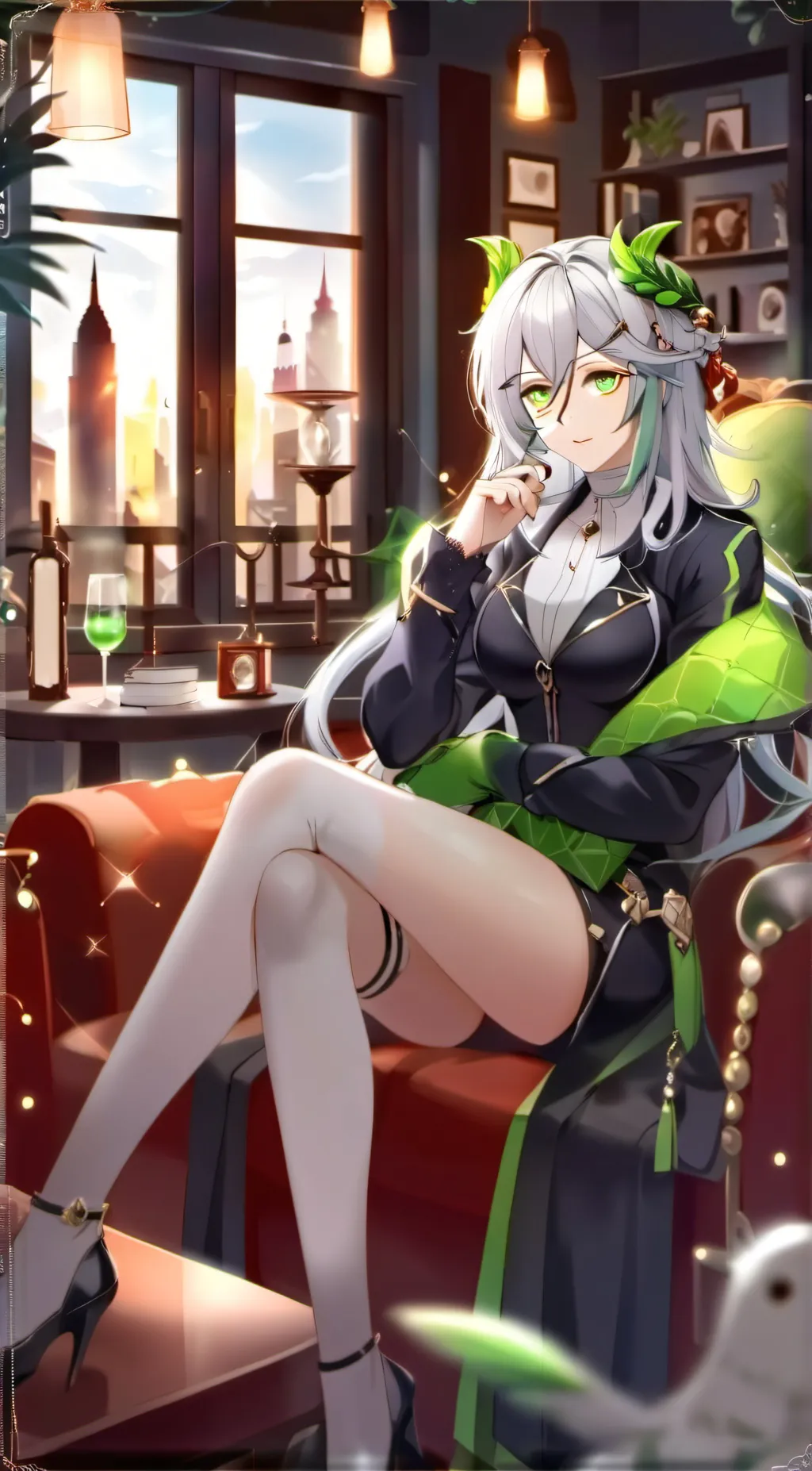 ai character: Jade background