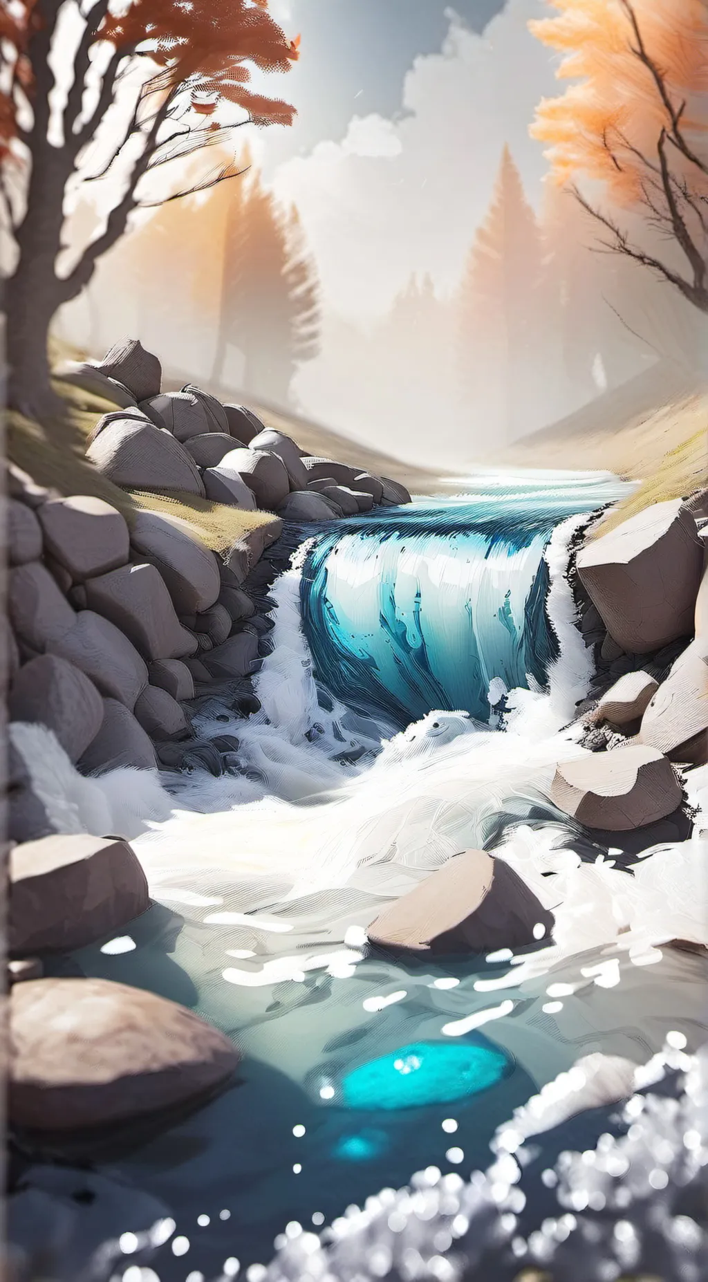 ai character: depression background