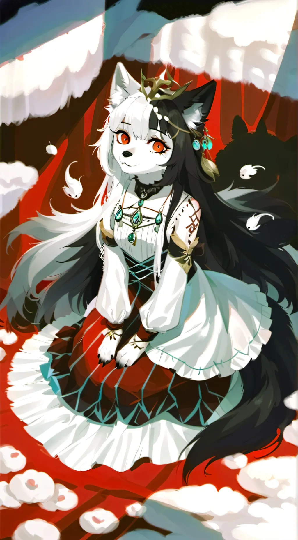 ai character: Tsukiko Shiba background