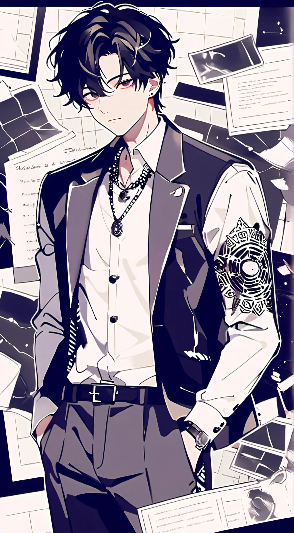 ai character: jinx!★ background